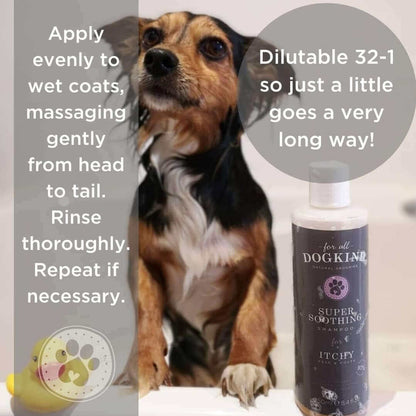 For all DOG KIND super soothing dog shampoo for itchy skin and coats