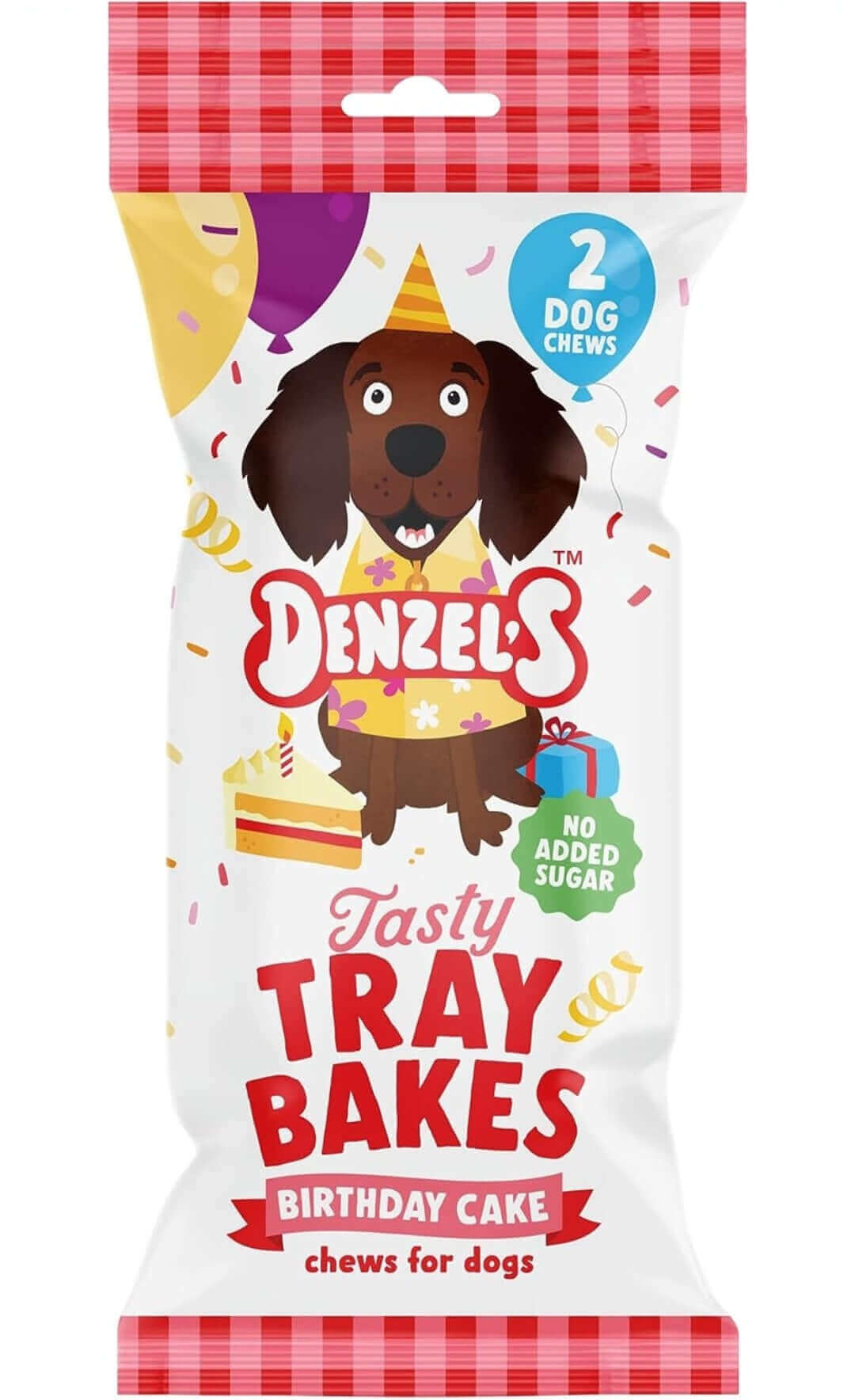 Natural birthday treat for dogs